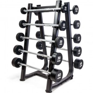 Future Premium Straight Urethane Barbell Set  & Rack 10 - 45kg