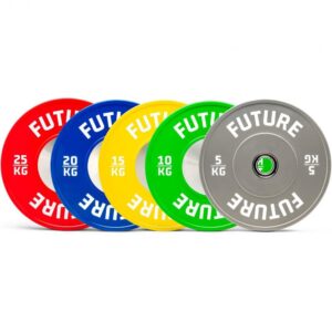 Future Competition Colour Coded Olympic Bumper Plate Set 150kg