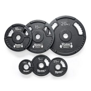 York Barbell G2 Cast Iron Olympic Weight Plates