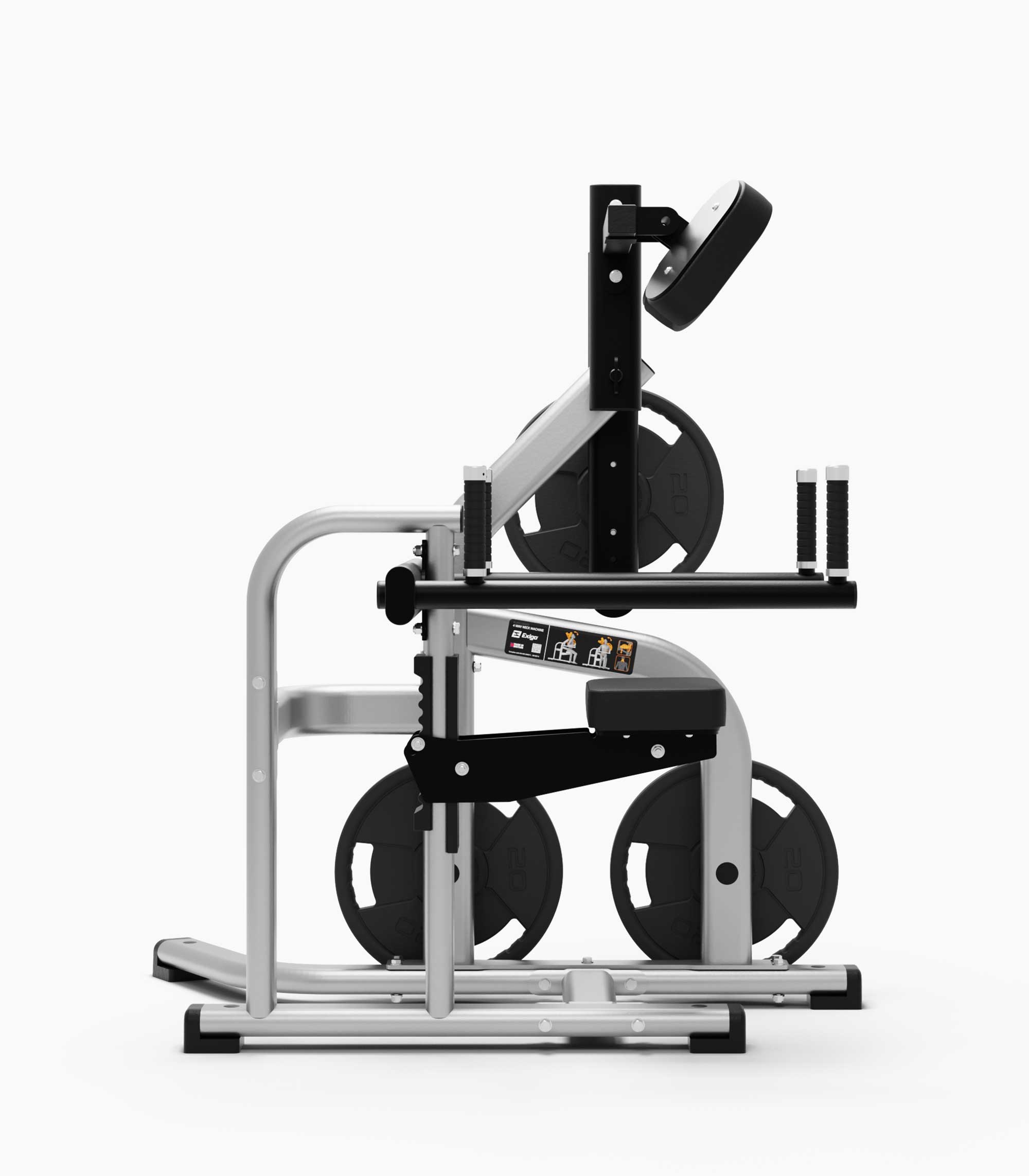 Exigo 4 Way Neck Machine Plate Loaded - Image 3