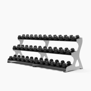 Exigo 3M 3-Tier Dumbbell Rack