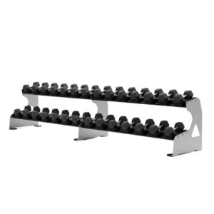 Exigo 3.5m 2-Tier Dumbbell Rack (14 Pairs)