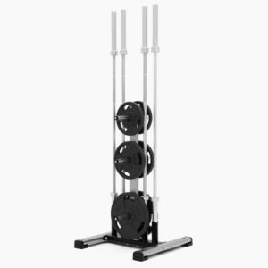 Exigo Olympic Weight Tree with Bar Storage