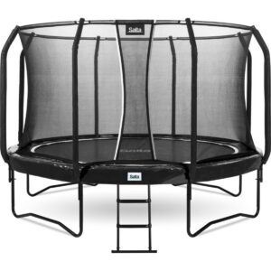 Salta 12ft Round First Class Trampoline with Enclosure