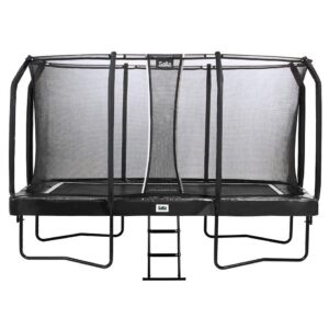 Salta 14ft x 8ft Rectangular First Class Trampoline with Enclosure