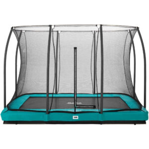 Salta 10ft x 7ft InGround Rectangular Comfort Edition Trampoline with Enclosure