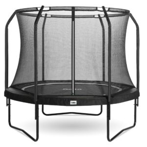 Salta 10ft Round Premium Black Edition Trampoline with Enclosure