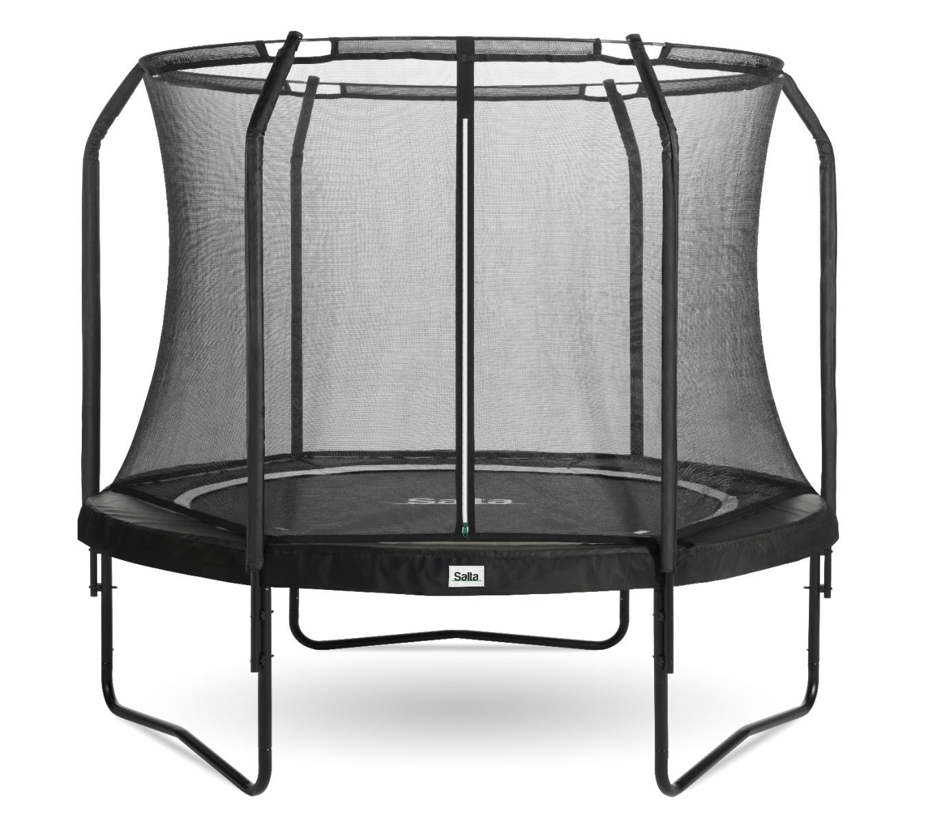 Salta 14ft Round Premium Black Edition Trampoline with Enclosure