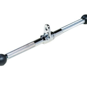 York Barbell Hard Chrome Straight Bar Cable Attachment