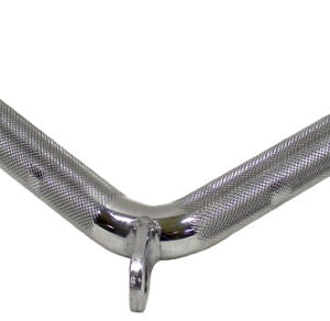 York Barbell Hard Chrome Tricep Pressdown Bar Cable Attachment