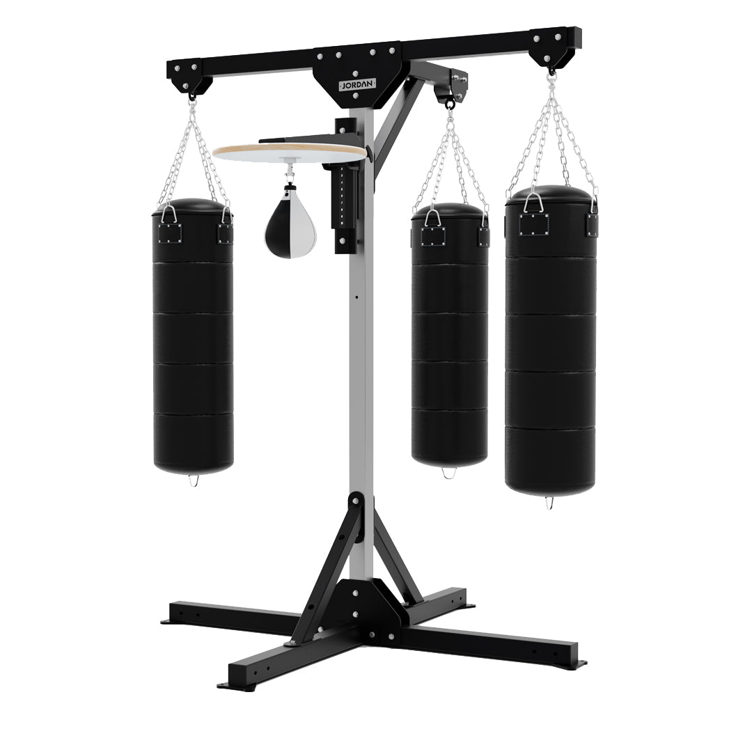 Jordan Ultimate 4 Station Boxing Frame (punchbags not included) (4 Bag Arms) - Image 2