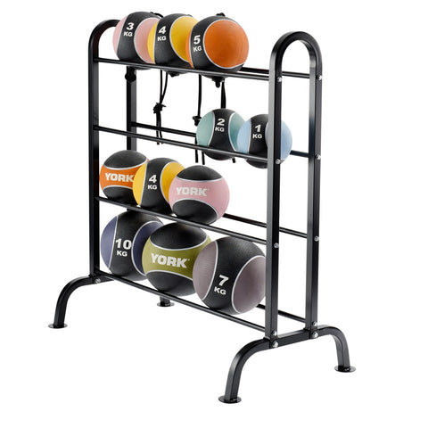 York Barbell Horizontal Medicine Ball Rack - Image 2