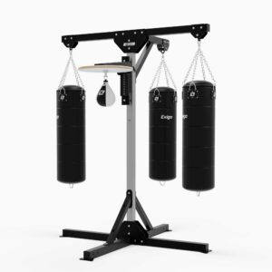 Exigo 4 Station Punch Bag Frame with Speedball