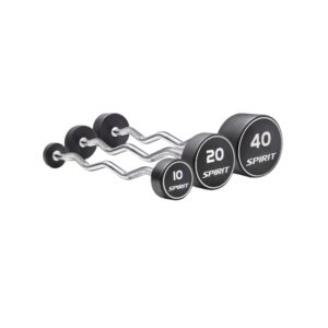 Spirit Fixed EZ Curl Barbells
