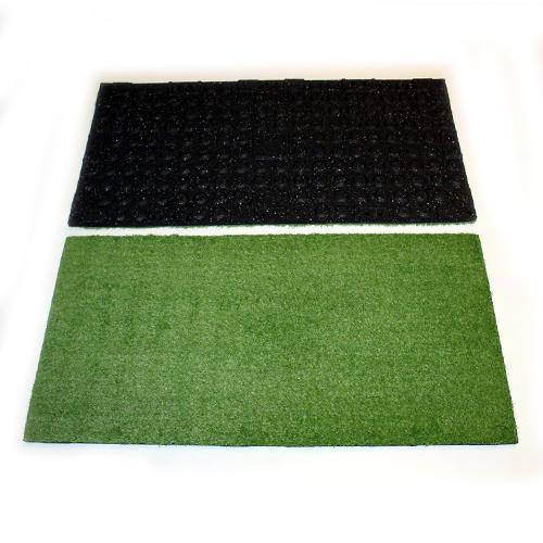 GymGear 30mm Green Turf Tile (1m x 0.5m) - Image 4