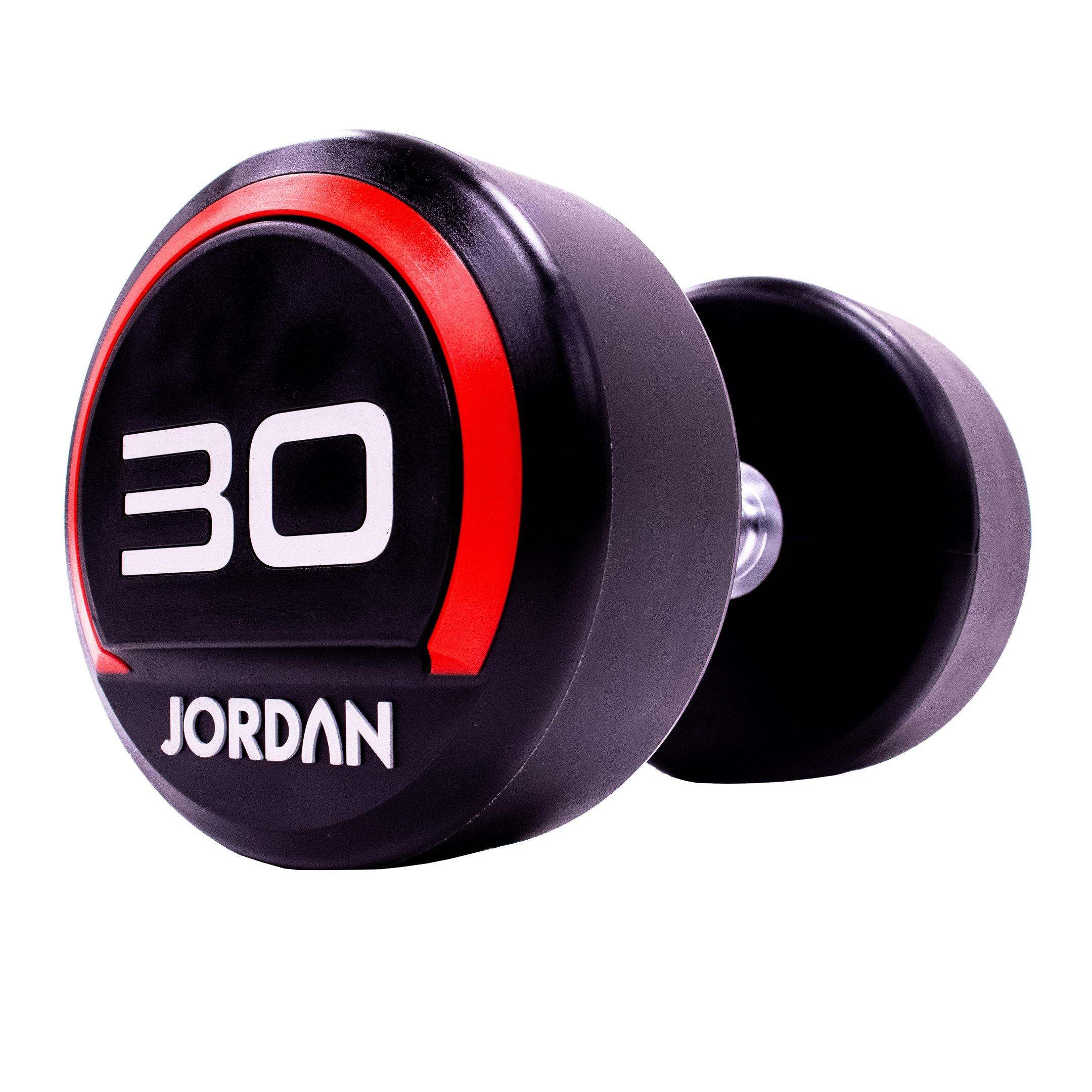Jordan Premium Urethane Dumbbell Set 2.5-62.5kg with Horizontal Racks - Image 19