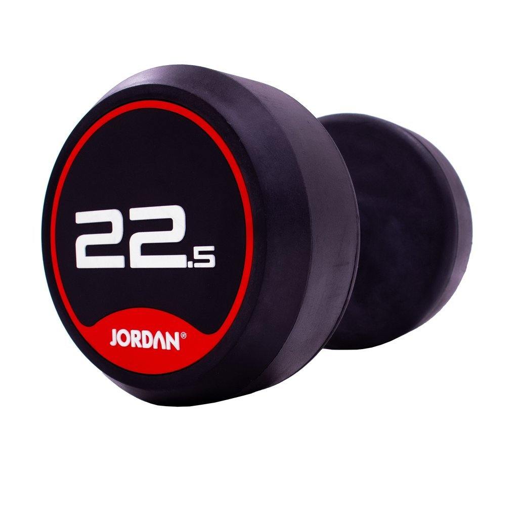 Jordan Classic Rubber Dumbbell Set 40kg-50kg - Image 2