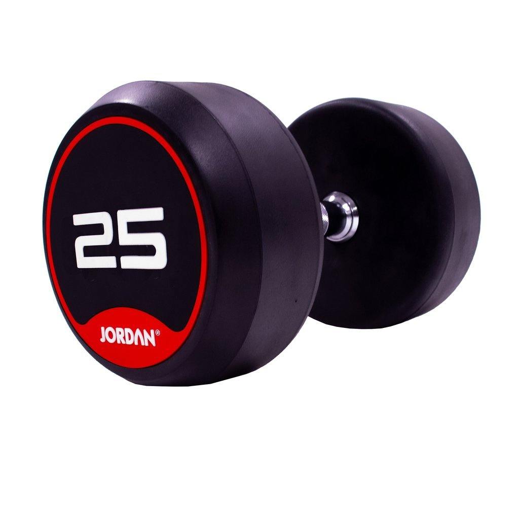 Jordan Classic Rubber Dumbbell Set 27.5kg-37.5kg