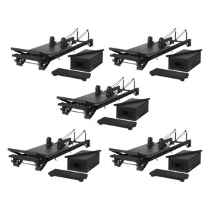 Merrithew SPX Max Reformer Bundle (Jet Black)  – Pilates Studio 5 x Pack