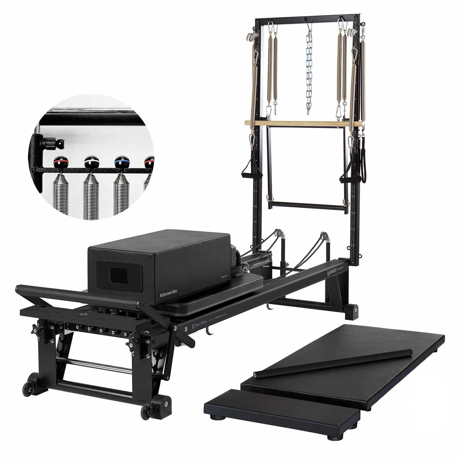 Merrithew V2 Max Plus Reformer Bundle (Jet Black) - Image 2