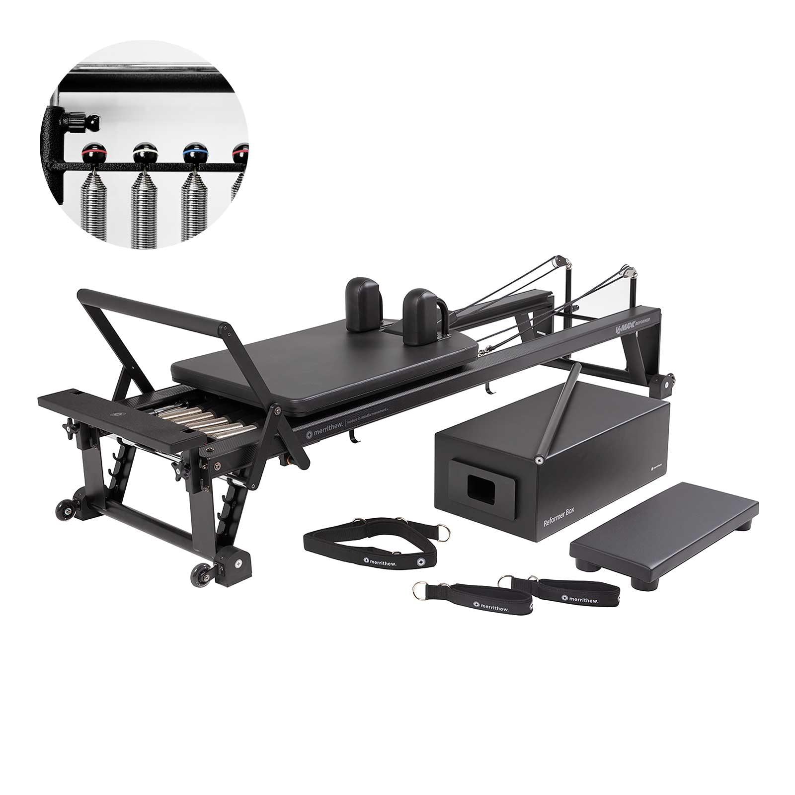 Merrithew V2 Max Reformer Bundle (Jet Black) - Image 2