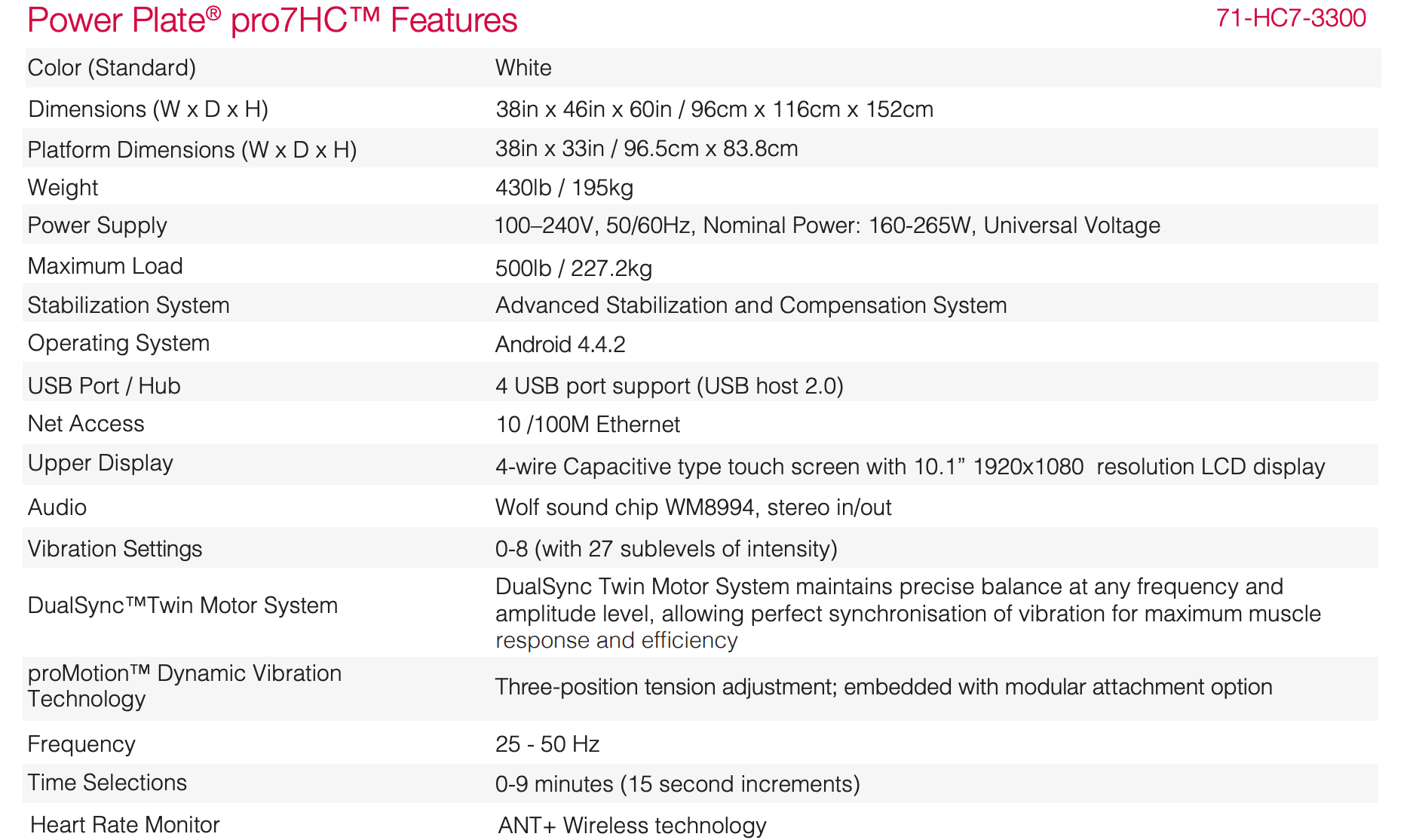 Power Plate Pro7HC - Image 6