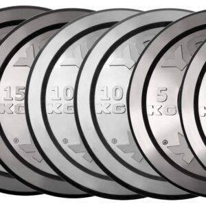 York Olympic Bumper Plate Set - 200kg