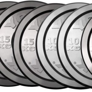 York Olympic Bumper Plate Set - 150kg