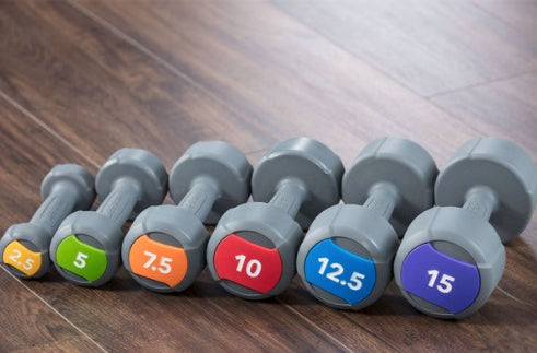 Life Fitness Studio Dumbbell Set and Rack - Image 2