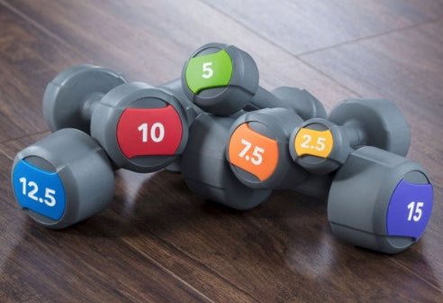 Life Fitness Studio Dumbbell Set and Rack - Image 3
