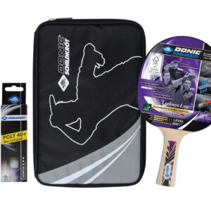 Donic-Schildkroet Premium-Gift Set Legends 800 FSC Table Tennis Paddle & Balls