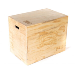 MYO Strength Plyometric Box - Wooden (3 Height 20"/24"/30")
