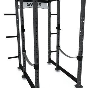 Swiss Barbell Power Rack with Plate Storage