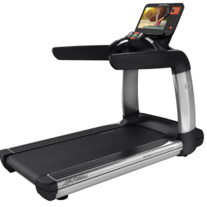 Life Fitness Elevation Series Treadmill with SE3HD Console - Arctic Silver