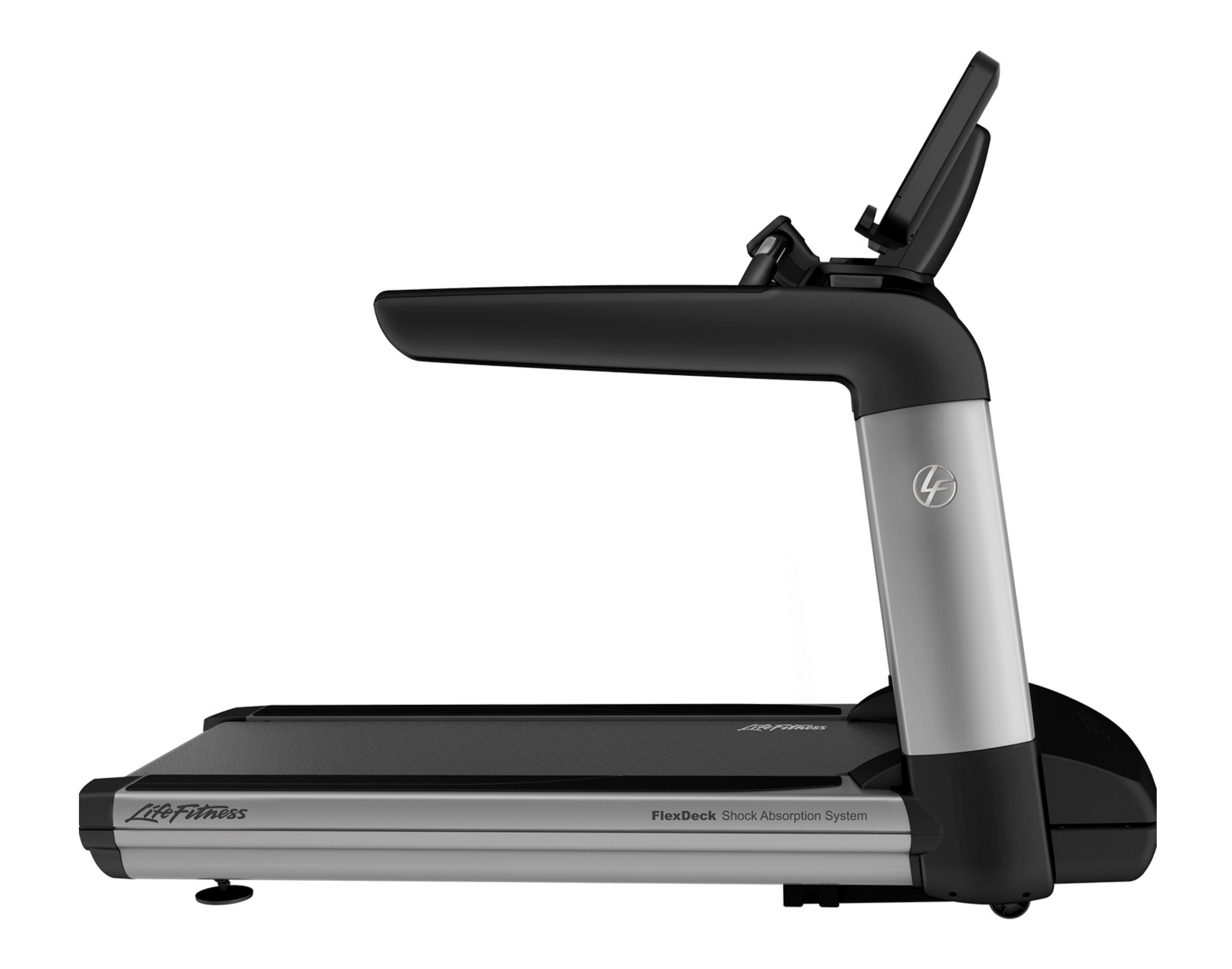 Life Fitness Elevation Series Treadmill with SE3HD Console - Arctic Silver - Image 2
