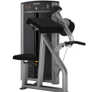 Life Fitness Axiom Series Biceps Curl Selectorised Machine