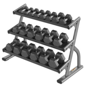Life Fitness Axiom Three Tier Dumbbell Rack