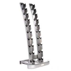 MYO Strength Dumbbell Rack - 10 Pair Vertical Curved