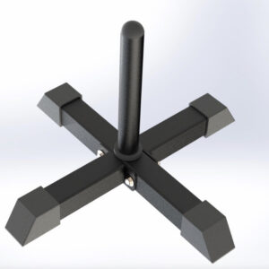 Trigon Vertical Bumper Plate Holder
