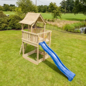 Blue Rabbit Pagoda Wooden Play Tower
