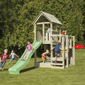 Blue Rabbit Penthouse Wooden Play Tower