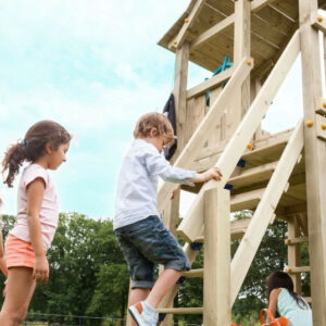 Blue Rabbit Steps Wooden Play Module