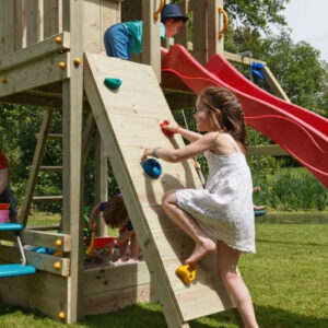 Blue Rabbit Wall Wooden Play Module