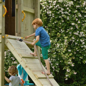 Blue Rabbit Ramp Wooden Play Module