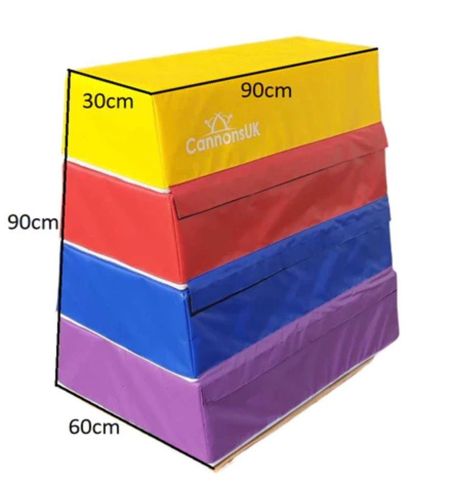 Cannons 4 Tier Foam Vaulting Box - Image 2
