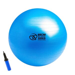 Fitness Mad 300kg Anti-Burst Swiss Ball with Pump - 55cm