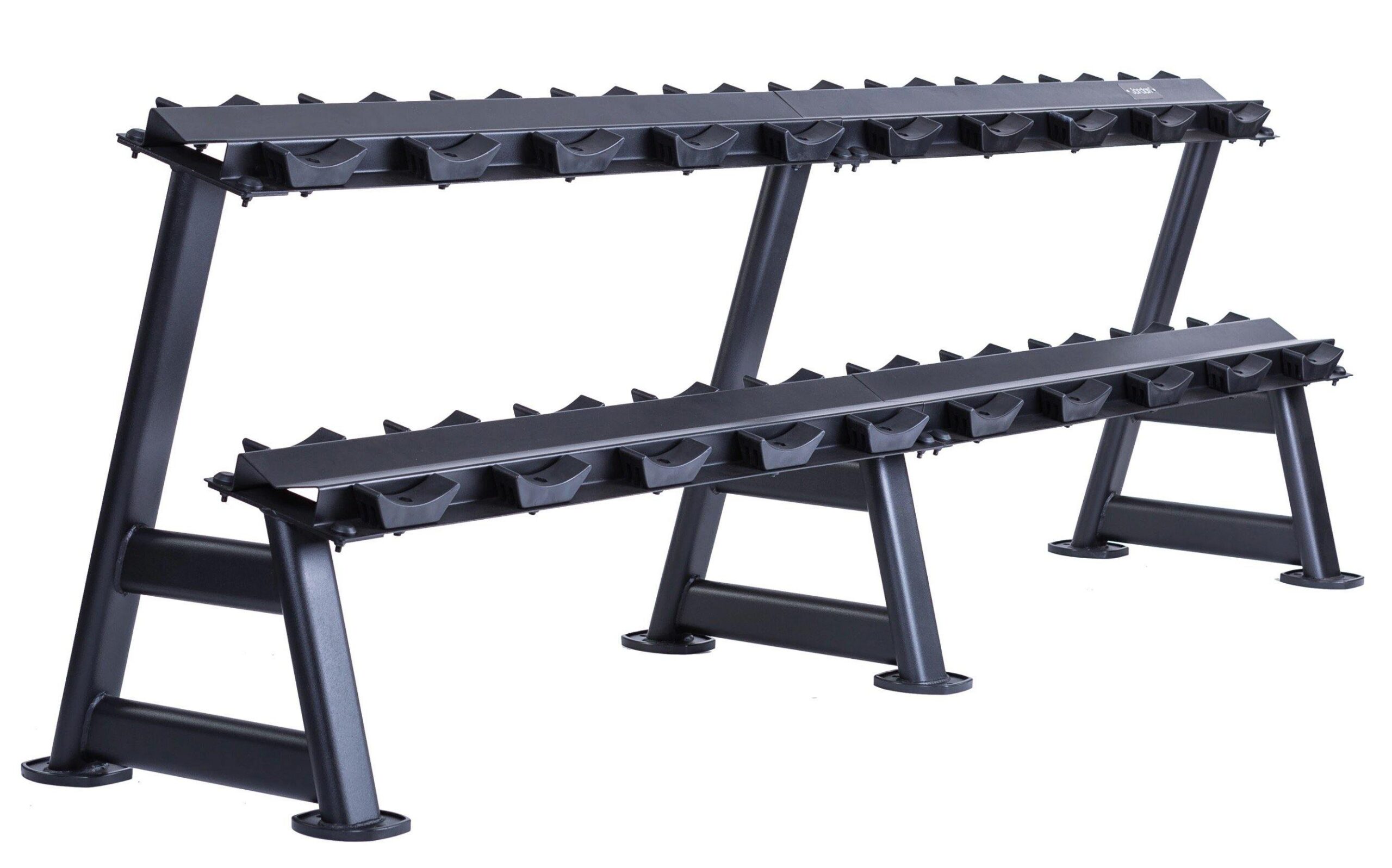 Jordan Premium Urethane Dumbbell Set 2.5-50kg with Horizontal Racks - Image 8