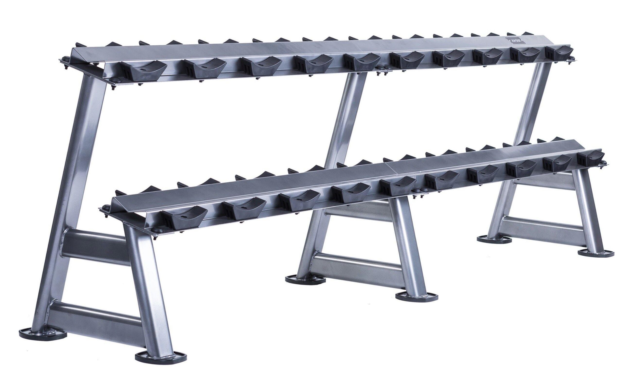 Jordan Premium Urethane Dumbbell Set 2.5-50kg with Horizontal Racks - Image 7