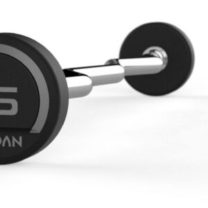 Jordan Premium Rubber Barbells - Curl Bars