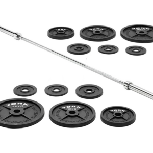 York Barbell 130 KG Olympic Barbell Set